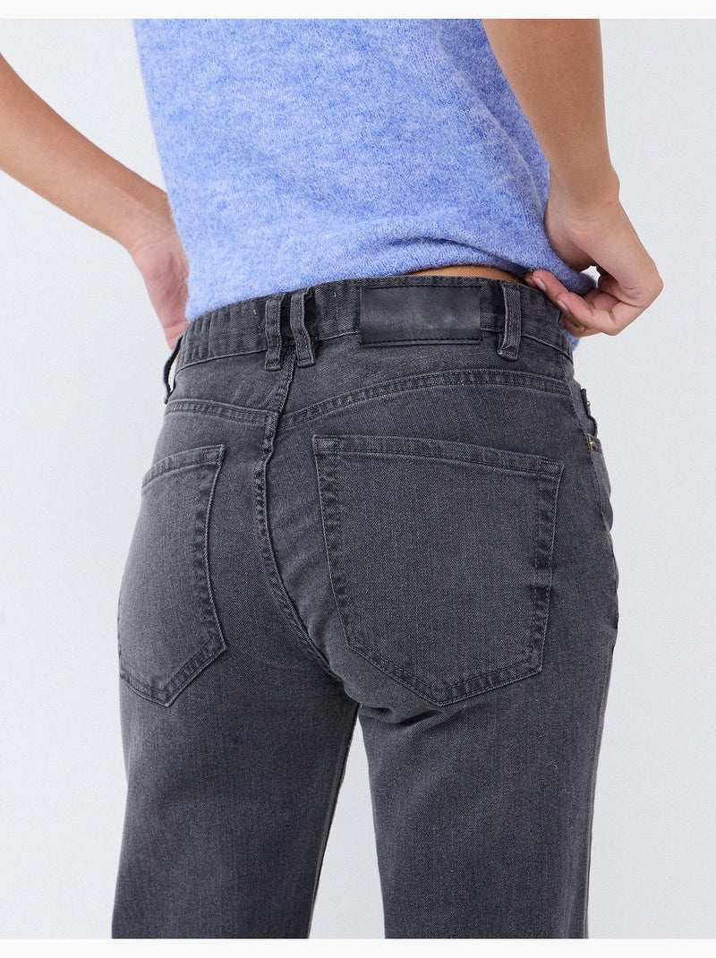 Jeans bootcut, mo fashion Gris - Kiabi