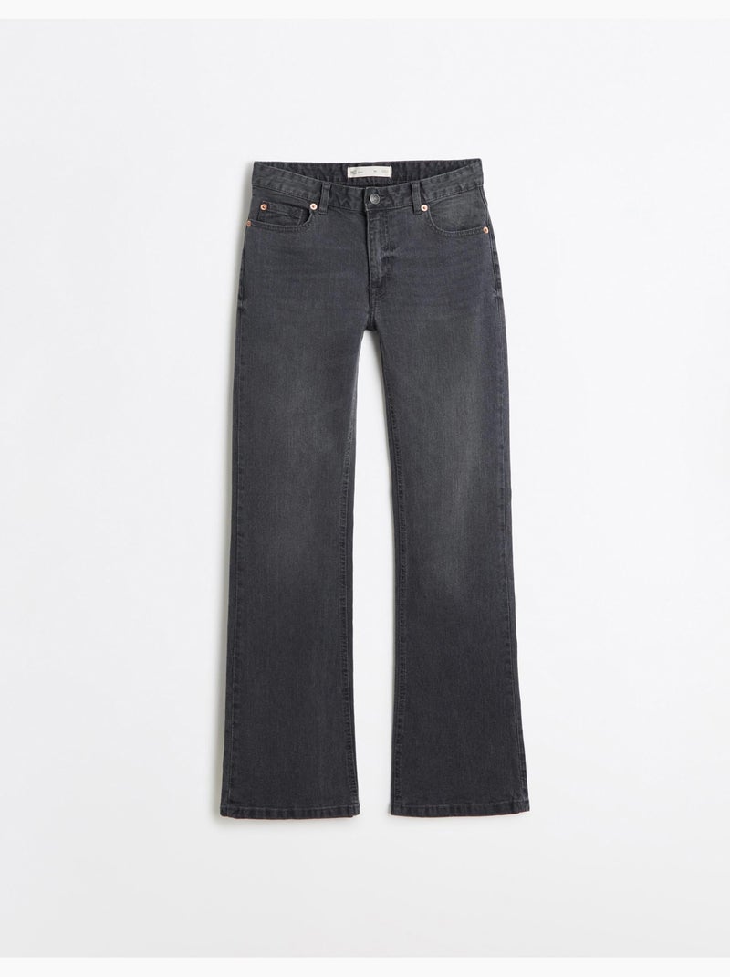 Jeans bootcut, mo fashion Gris - Kiabi