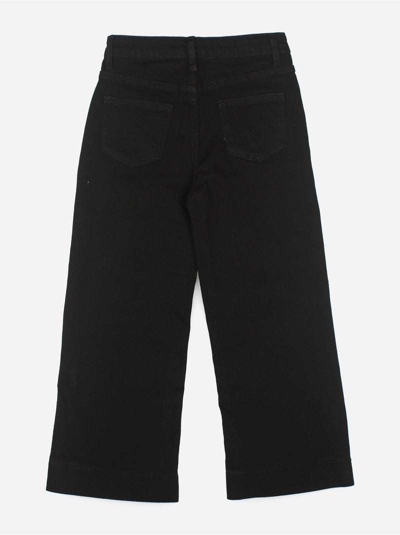 Jeans coupe droite Noir - Kiabi