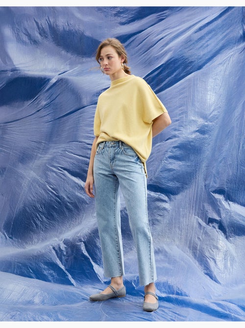 Jeans courts « Coupe droite », MO Fashion - Kiabi Jeans courts « Coupe droite », MO Fashion - Kiabi
