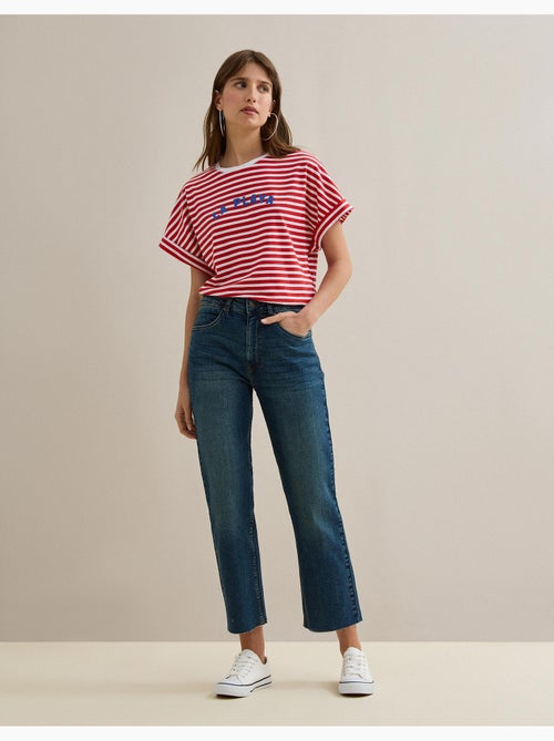 Jeans courts droits, MO Fashion - Kiabi Jeans courts droits, MO Fashion - Kiabi