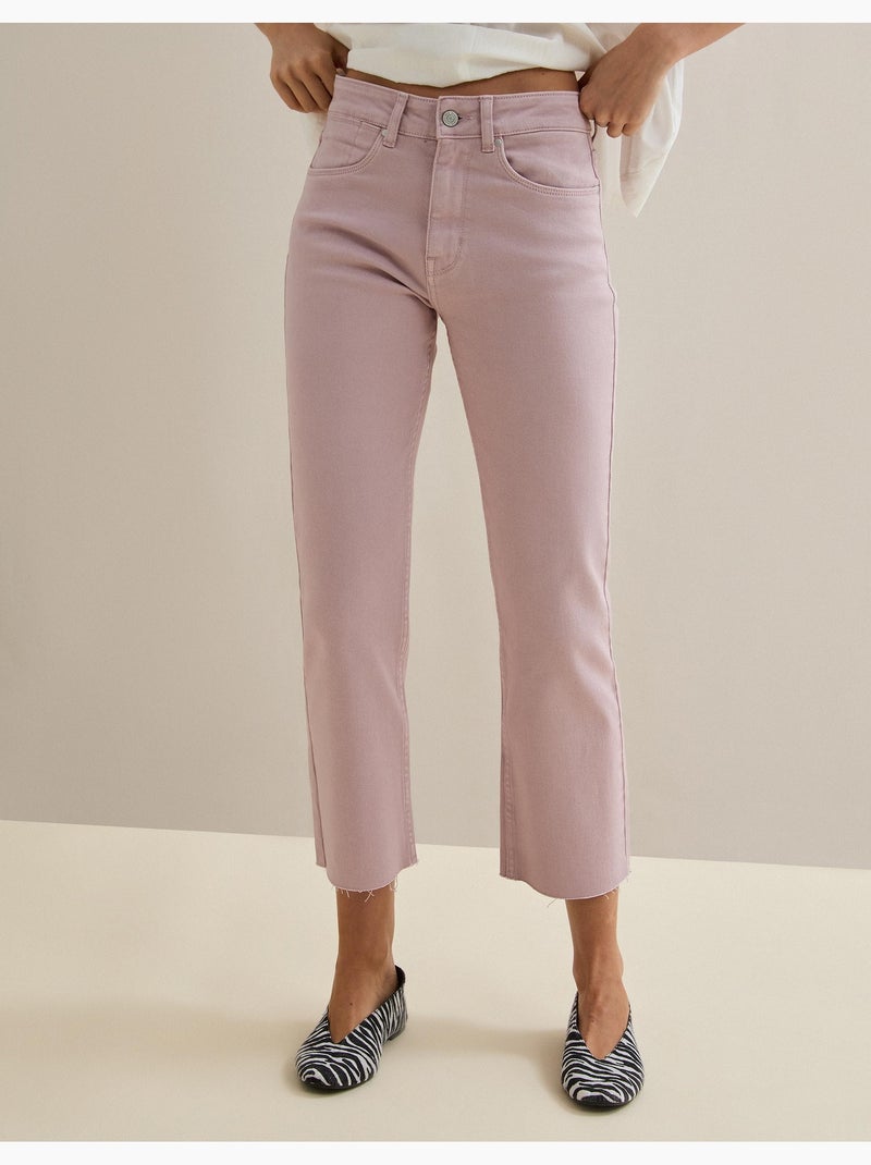 Jeans courts droits, MO Fashion Rose - Kiabi