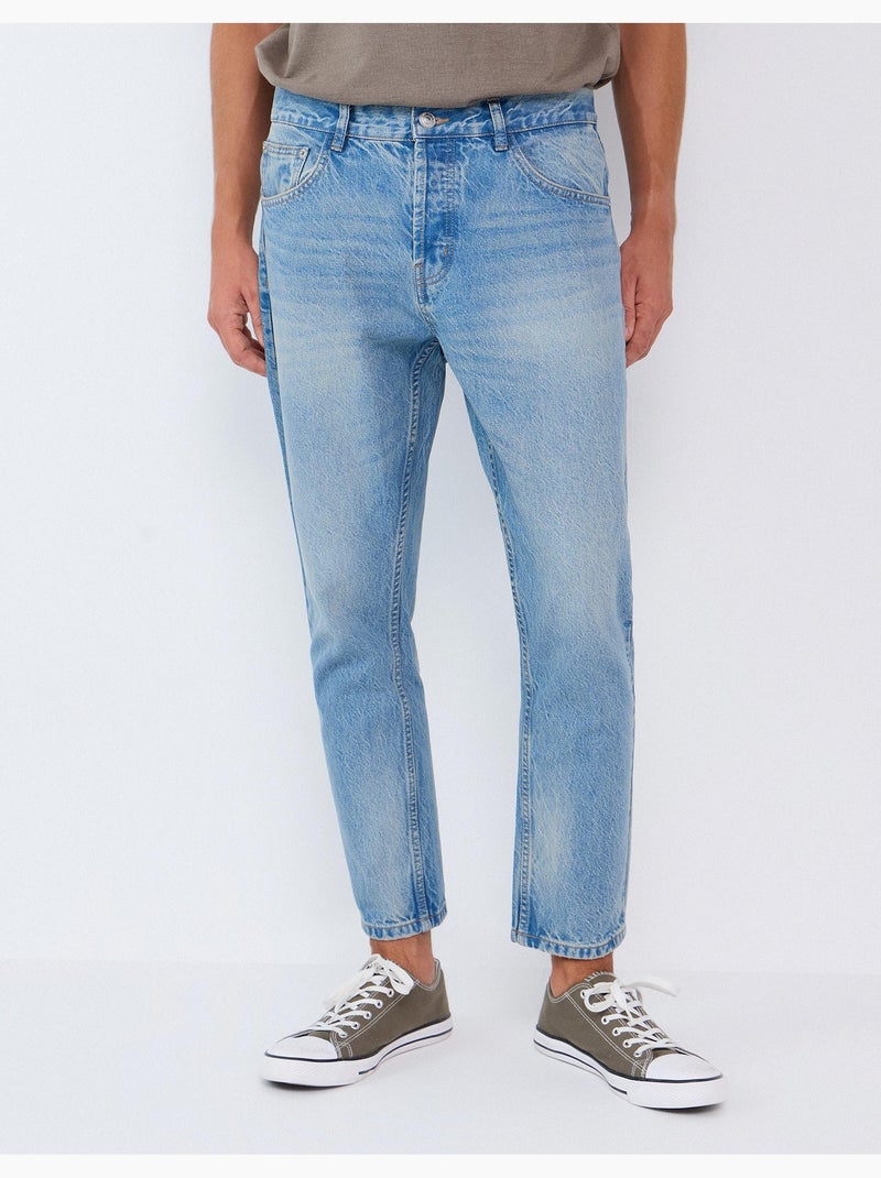 Jeans courts, mo fashion Bleu - Kiabi