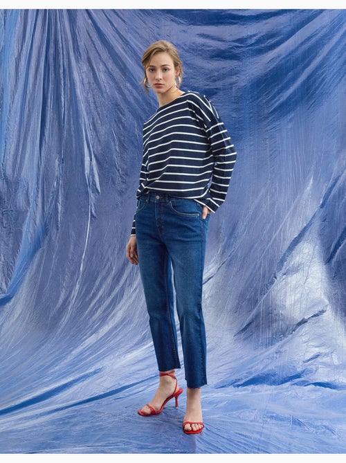 Jeans « Cropped Flare », MO Fashion - Kiabi Jeans « Cropped Flare », MO Fashion - Kiabi