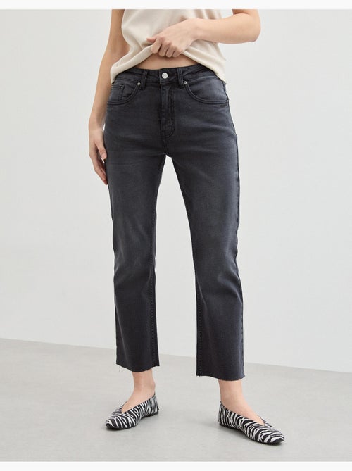 Jeans « Cropped Flare », MO Fashion - Kiabi Jeans « Cropped Flare », MO Fashion - Kiabi