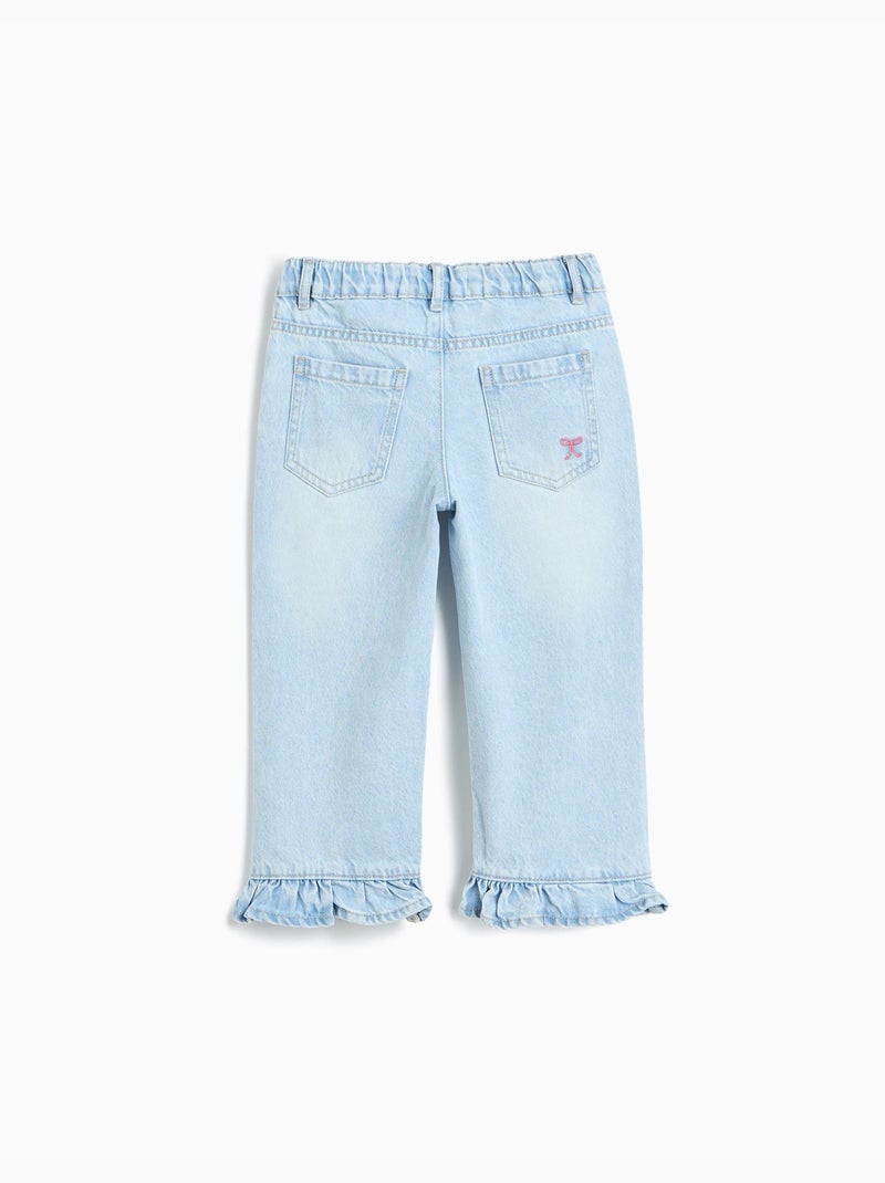 Jeans culotte, mo fashion Bleu - Kiabi