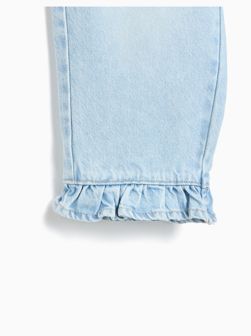 Jeans culotte, mo fashion Bleu - Kiabi
