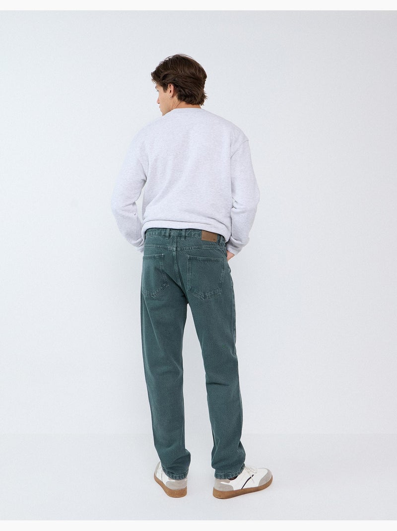 Jeans décontractés, mo fashion Vert - Kiabi