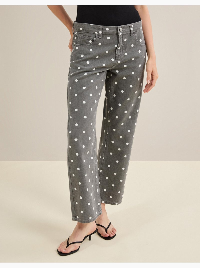 Jeans droits, MO Fashion Gris - Kiabi