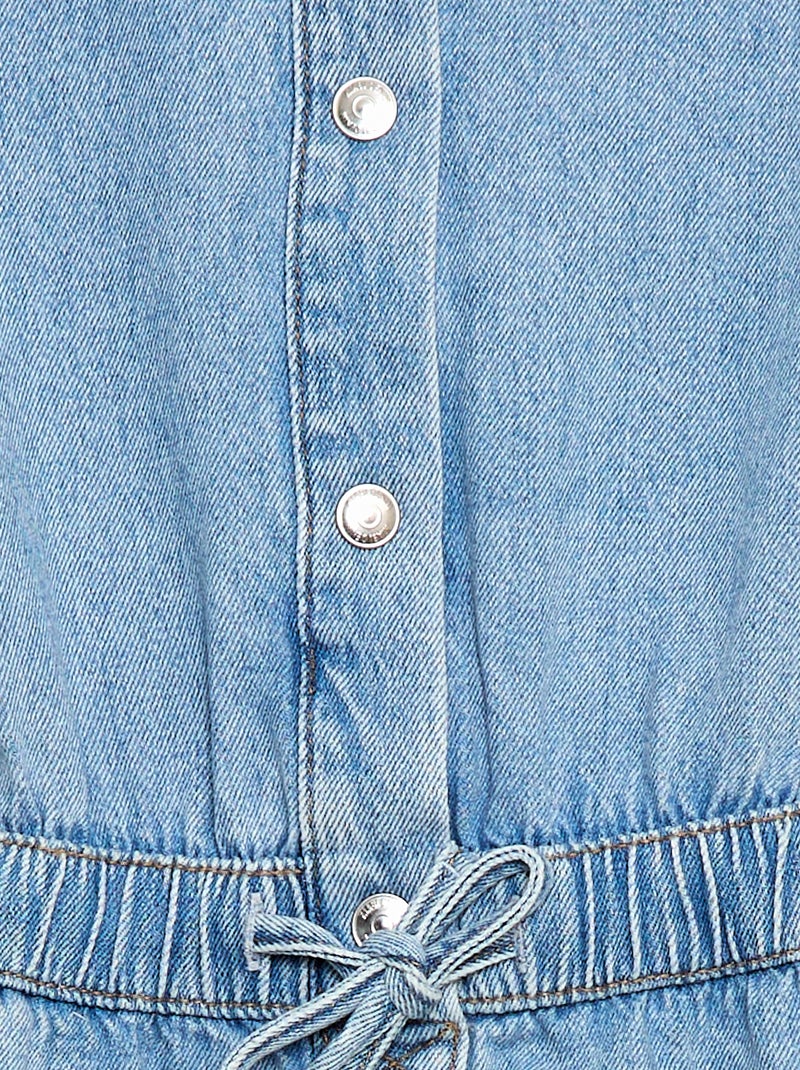 Jeans jurkoverall Blauw - Kiabi