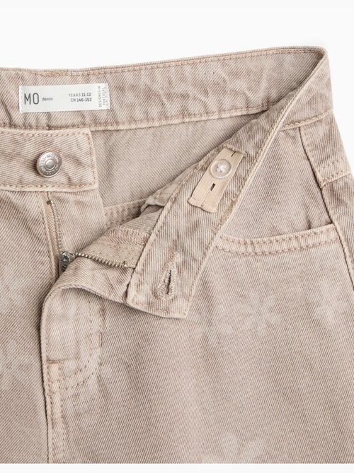 Jeans larges jambes – fleurs, mo fashion - Kiabi Jeans larges jambes – fleurs, mo fashion - Kiabi