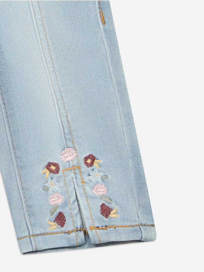 Jeans met borduursels - Levi's Kids Blauw - Kiabi