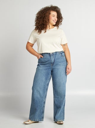 Jeans met elastische taille