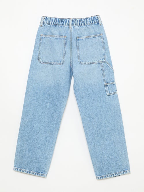 Jeans met kniestukken - Kiabi