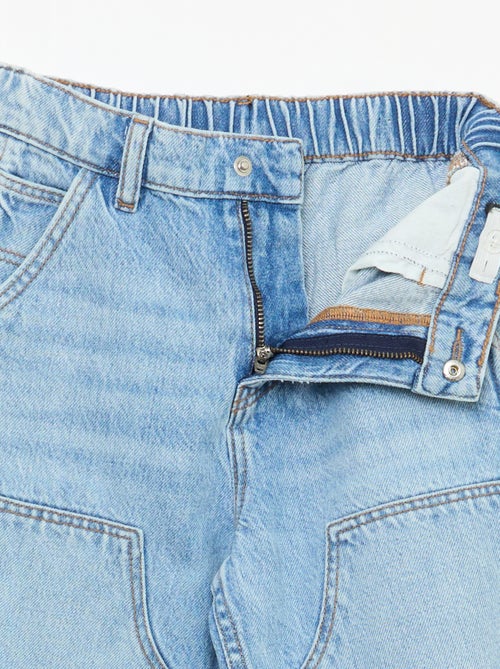 Jeans met kniestukken - Kiabi