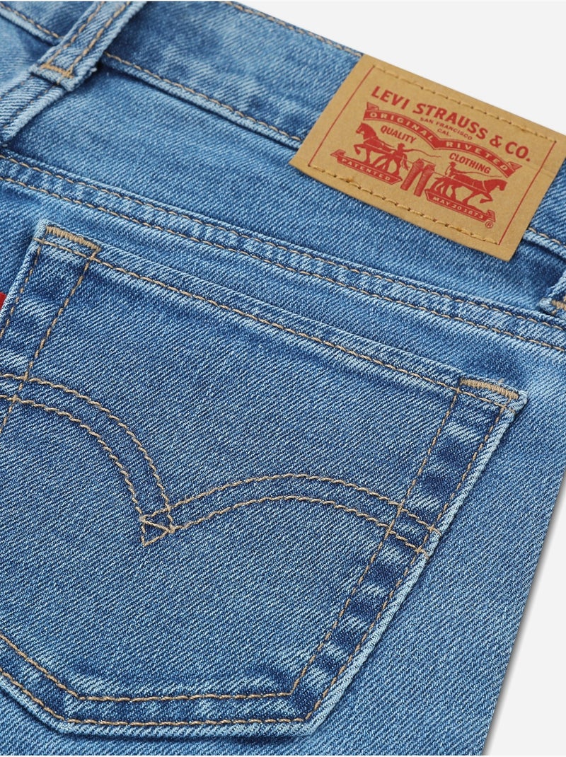Jeans met omgeslagen pijpen - levi's kids Denimblauw - Kiabi