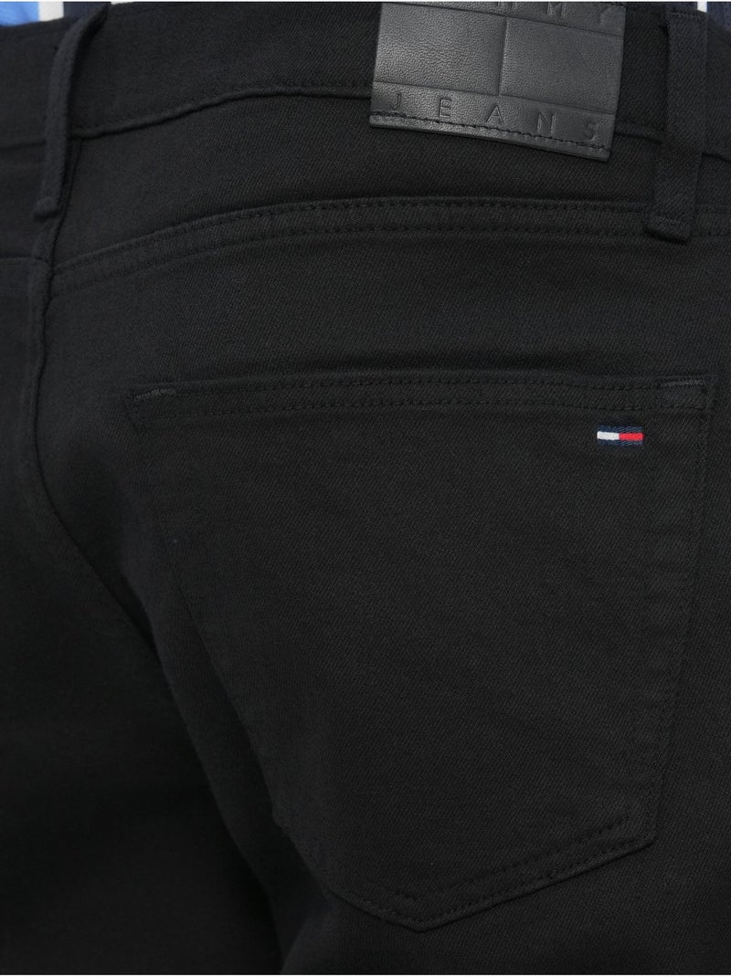 Jeans met rechte pasvorm - Tommy jeans Zwart - Kiabi