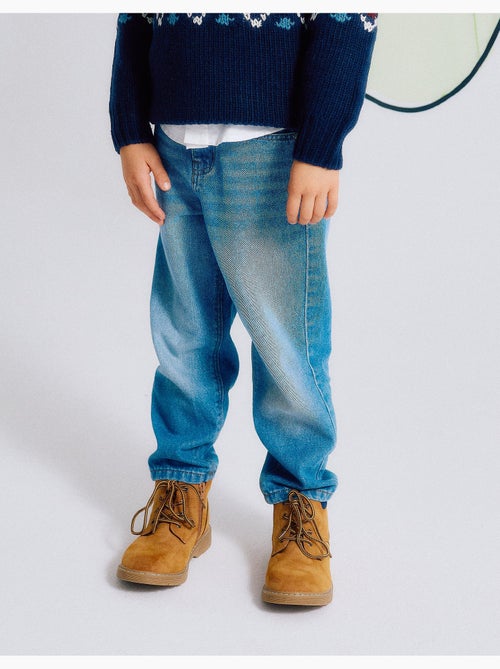 Jeans met rechte pasvorm - Kiabi Jeans met rechte pasvorm - Kiabi