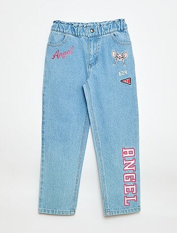 Jeans met 'Stitch' print
