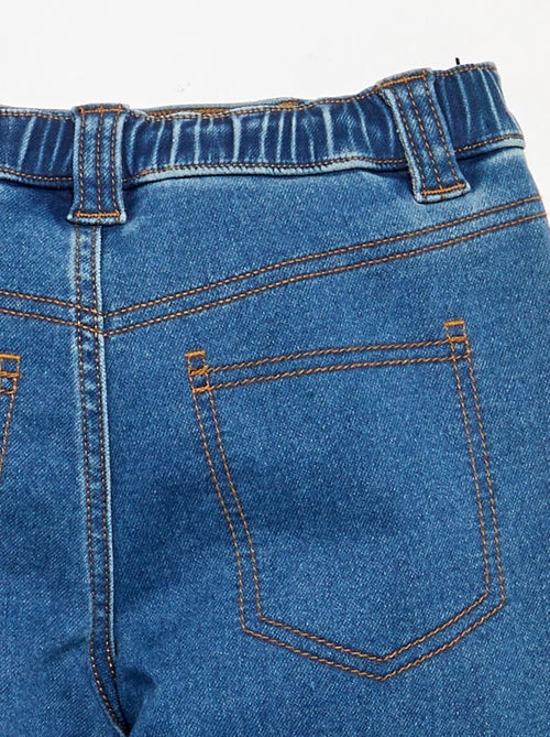 Jeans met verstelbare tailleband - instapcollectie - Kiabi