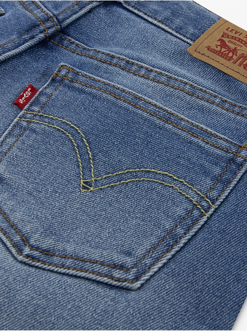 Jeans met wijde pasvorm - levi's kids Denimblauw - Kiabi