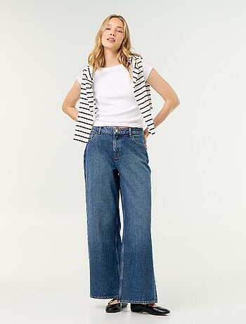 Jeans met wijde pijpen - 30L
