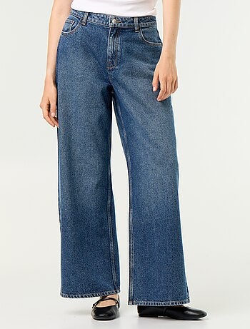 Jeans met wijde pijpen - 30L