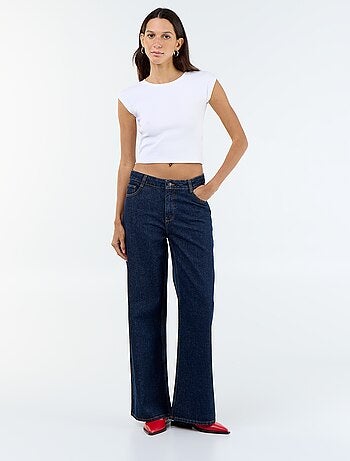 Jeans met wijde pijpen - 30L