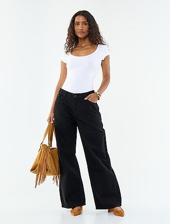 Jeans met wijde pijpen - 30L