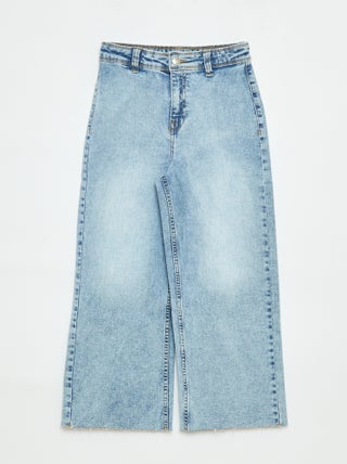 Jeans met wijde pijpen - Comfortabel model