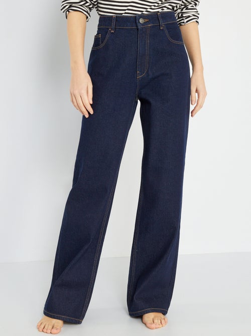 Jeans met wijde pijpen - L32 - Kiabi