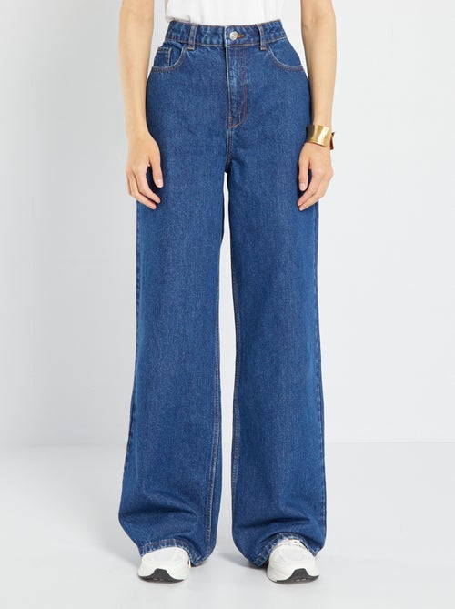 Jeans met wijde pijpen - L32 - Kiabi