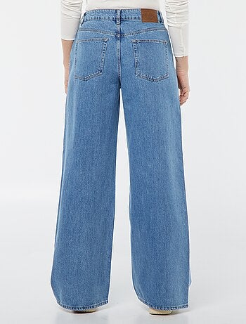 Jeans met wijde pijpen - L32