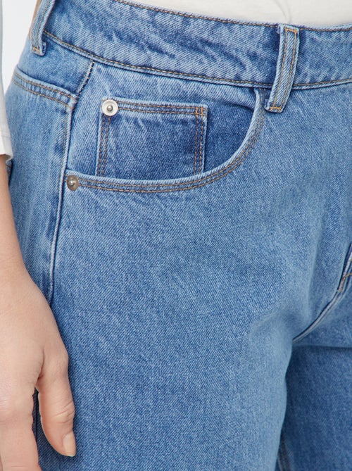 Jeans met wijde pijpen - L32 - Kiabi