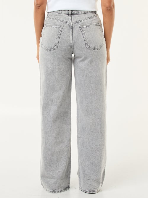 Jeans met wijde pijpen - L32 - Kiabi