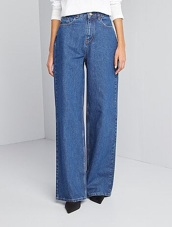 Jeans met wijde pijpen - L34