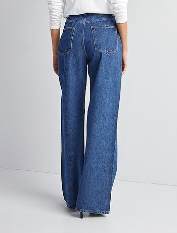 Jeans met wijde pijpen - L34