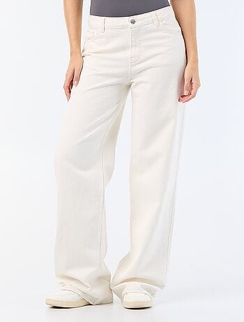 Jeans met wijde pijpen - L34