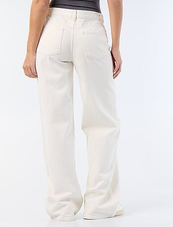 Jeans met wijde pijpen - L34