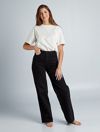 Jeans met wijde pijpen - L34