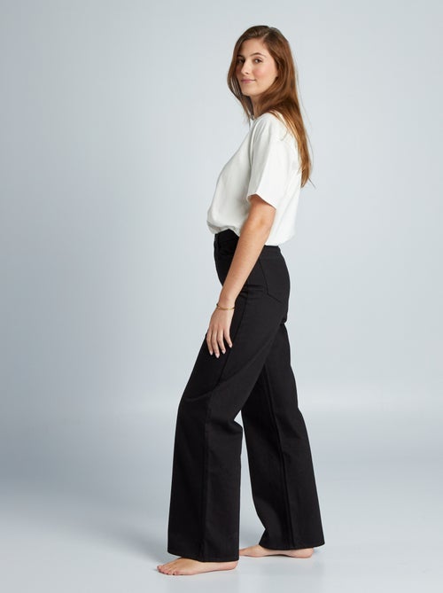 Jeans met wijde pijpen - L34 - Kiabi