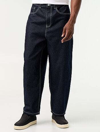 Jeans met wijde pijpen en 5 zakken