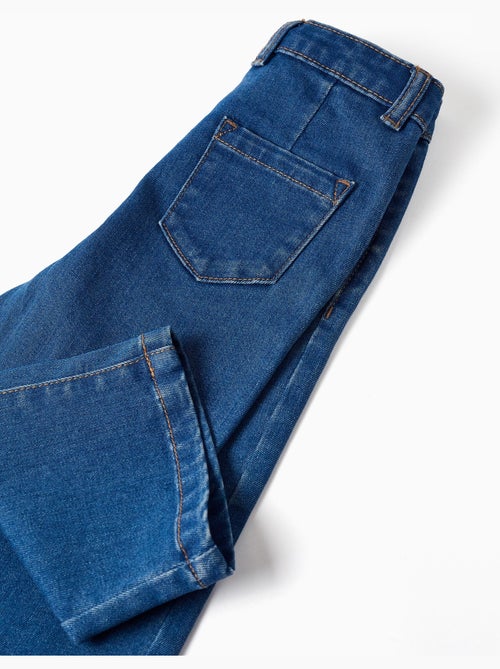 Jeans met wijde pijpen met 4 zakken - Kiabi