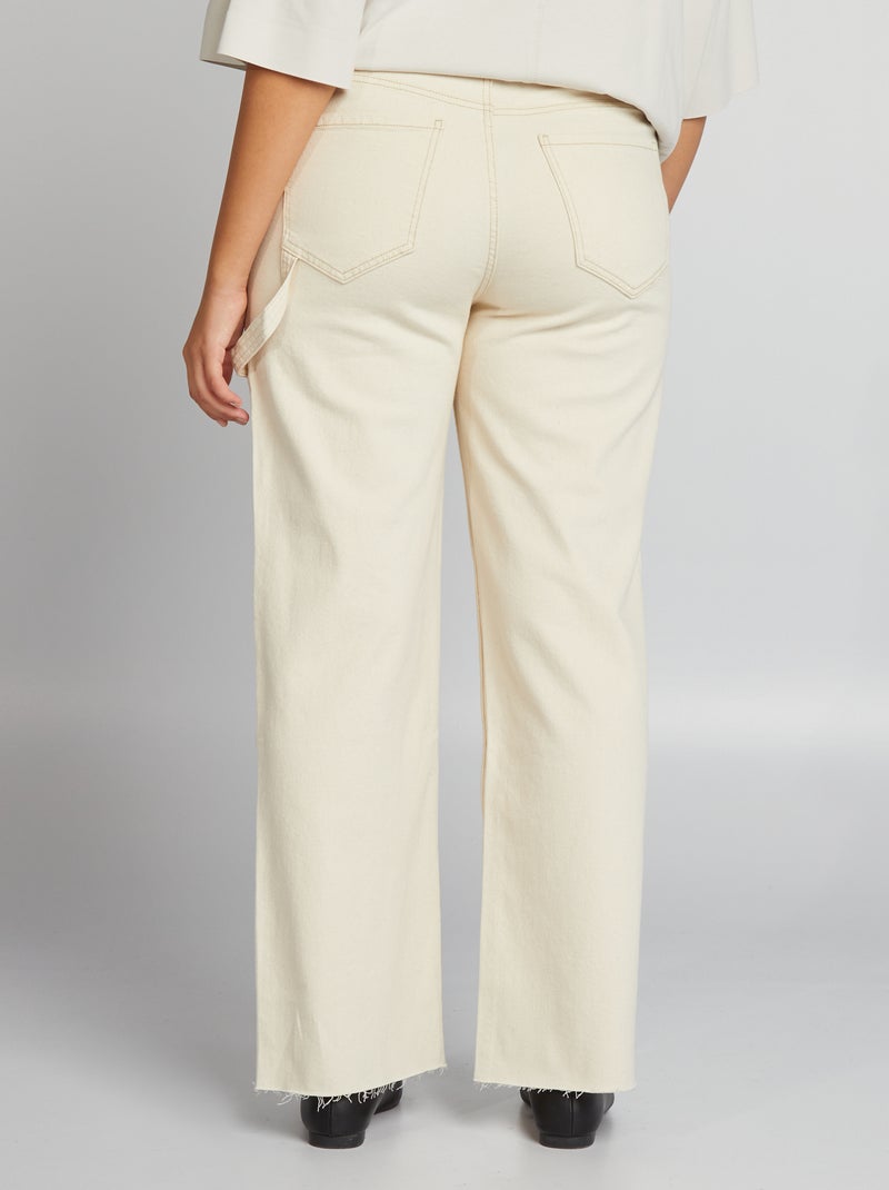 Jeans met wijde pijpen voor dames in Zwart