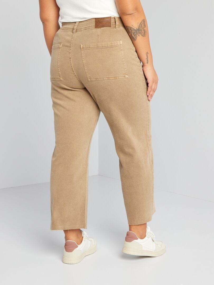 VERO MODA VMTESSA damesjeans met wijde snit, hoge taille, wijd gesneden jeans, blauw (light blue denim), 29W / 34L