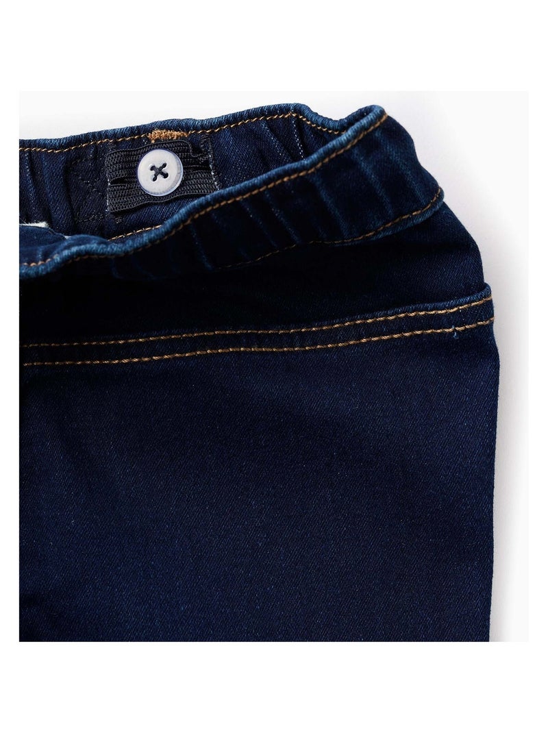 Jeans met zakken Donkerblauw - Kiabi