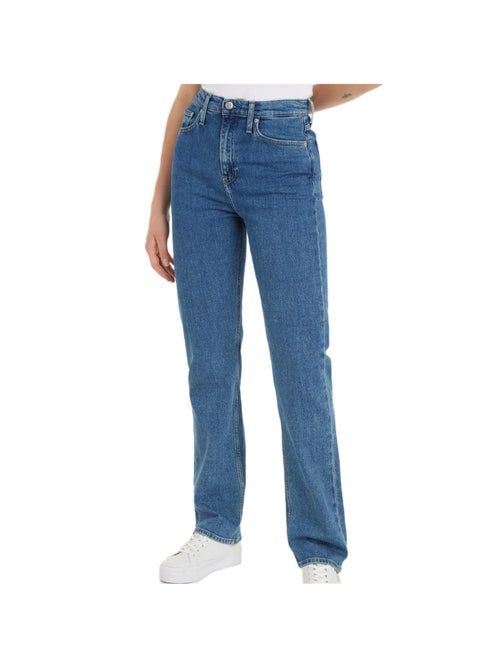 Jeans Regular Femme Calvin Klein Jeans - Kiabi Jeans Regular Femme Calvin Klein Jeans - Kiabi