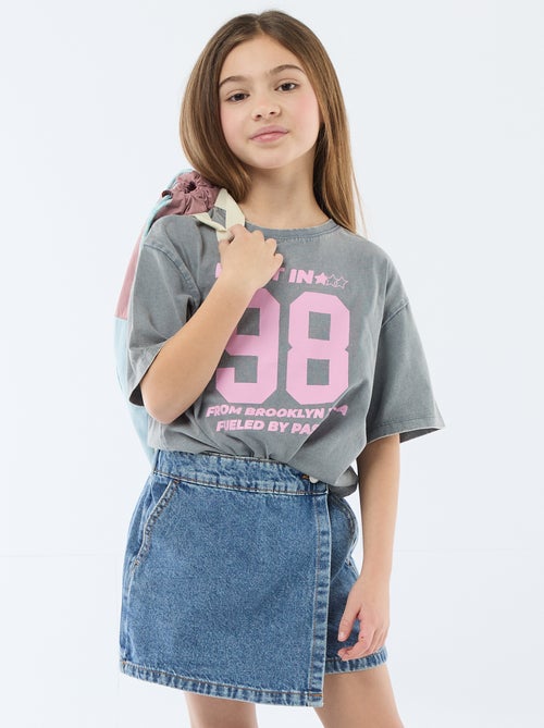 Jeans rokbroek - Kiabi