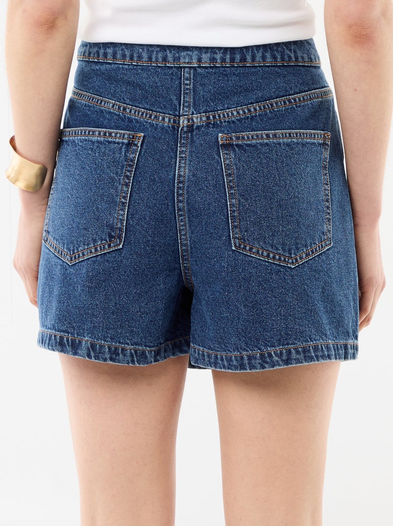 Jeans rokshort Blauw - Kiabi