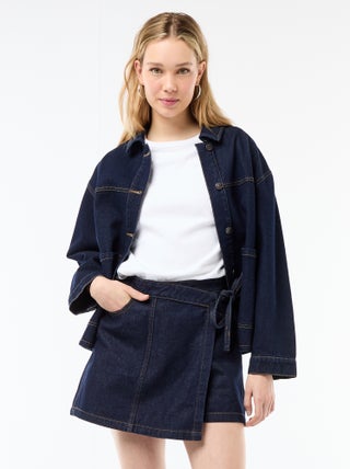 Jeans rokshort